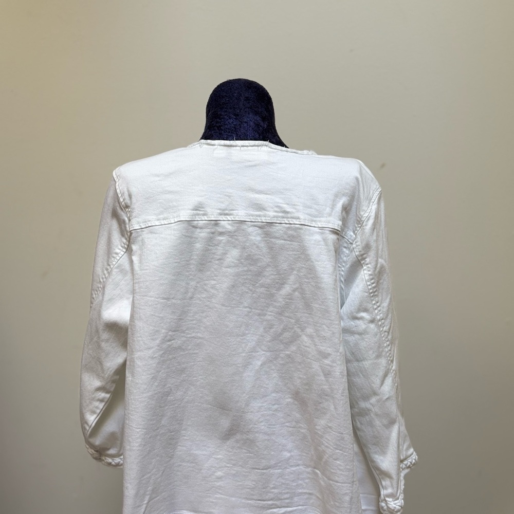 White Open Front jacket - Picture 5 of 9